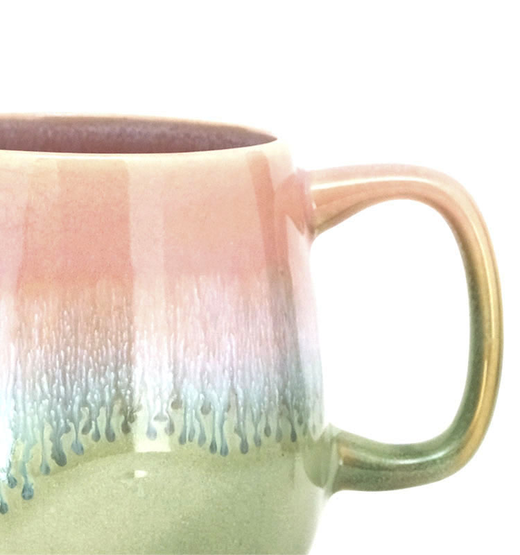 14Oz Ceramic 3D Mug Ceramic Coffee Milk Mug With 3d Reactive Glaze DW-01A86