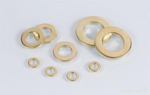 Quality Large Diameter Steel Fender Washers , Hardened Flat Washer M3 - M52 Size for sale