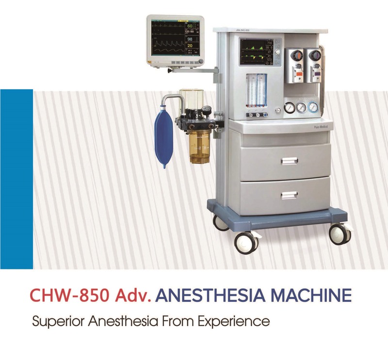 Medical Equipment Anestesia Machine Portable The Anesthesia Machine With Two Vaporizers Veterinary
