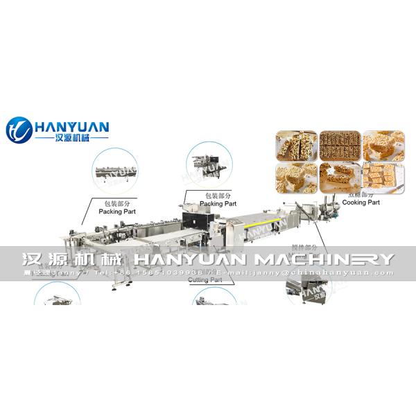 Full Automatic Protein Bar Production Line Complete Processing Equipment