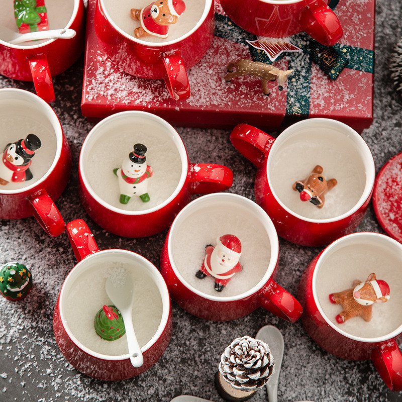 10oz Christmas Deer Mug