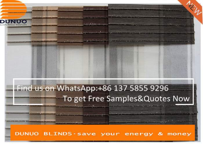 Pleat Zebra Blinds roller blinds manufacturer and roller blinds supplier--China Dunuo Textile Company Limited..jpg