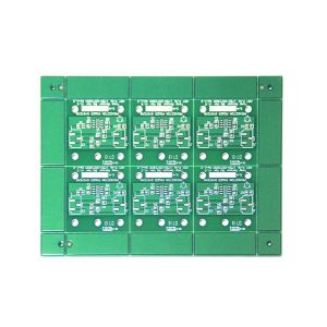 Buy cheap Rigid Printed Circuits 2 U" ENIG FR4 35um Copper Single Layer PCB Board from wholesalers