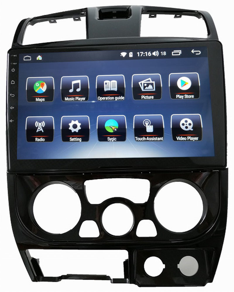 Ouchuangbo car stereo system for Great Wall GWM Steed5 Wingle 5 support BT MP3 mirror link android 8.1 OS 4+64