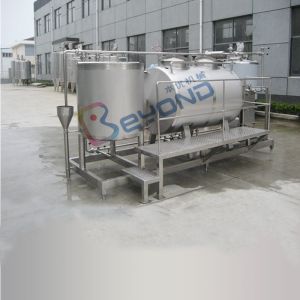 Single Circuit Dairy Processing CIP Washing System Machine