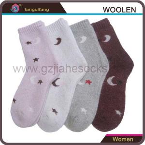 China women's wool socks winter terry ladies socks on sale