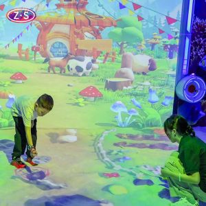 Quality 4000 Lumens Interactive Projection Games AR Beach Motion Activated Technology for sale