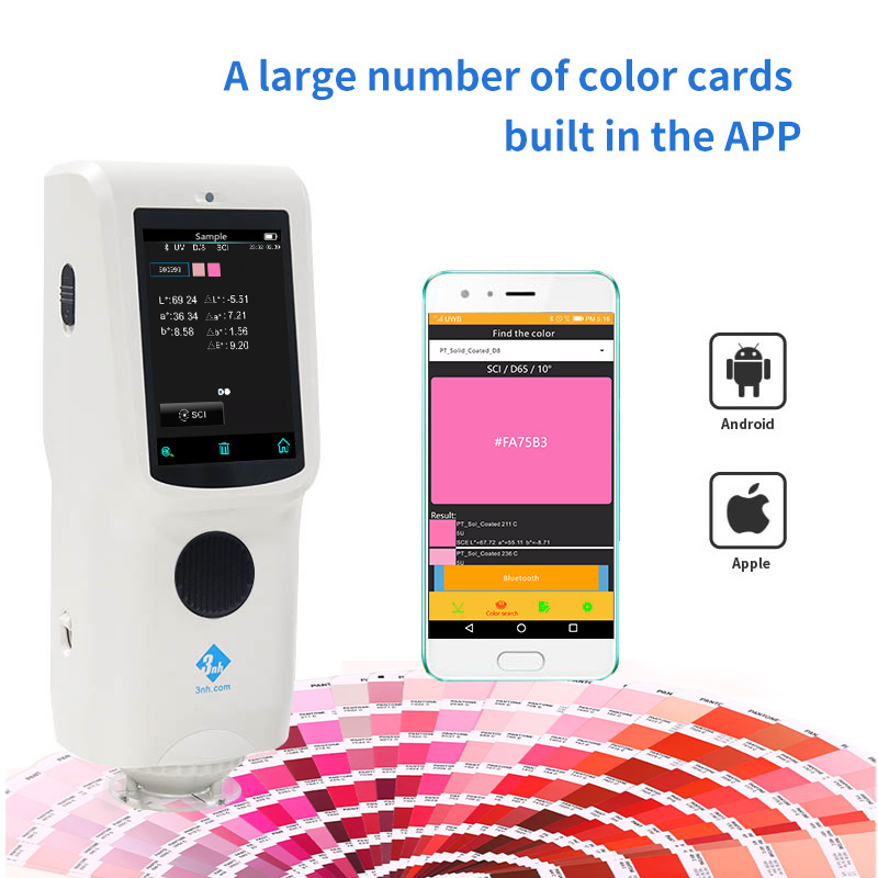 CR8 Handheld Spectrometer LED Light Meter Portable For Aluminum Alloy