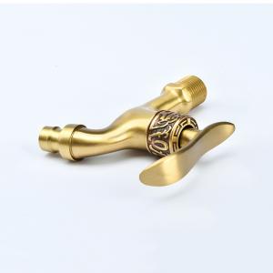 Quality One Hole 90℃ 8.3L/Min Brushed Brass Kitchen Tap for sale