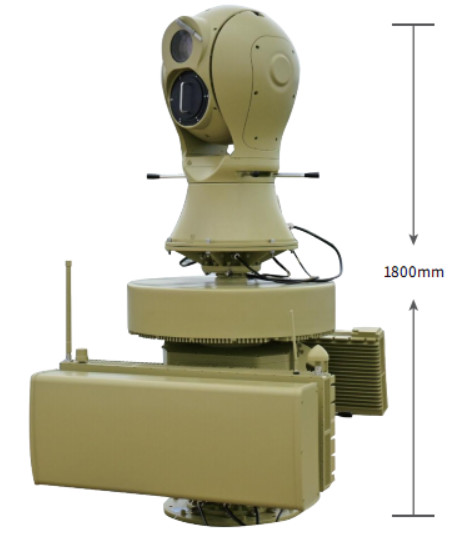 Compact Up To 5000m Tracking Security Radar System for Accurate Moving Target