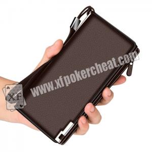 China Men Leather Infrared Light Wallet Camera Playing Card Scanner , Scanning Width 10cm on sale