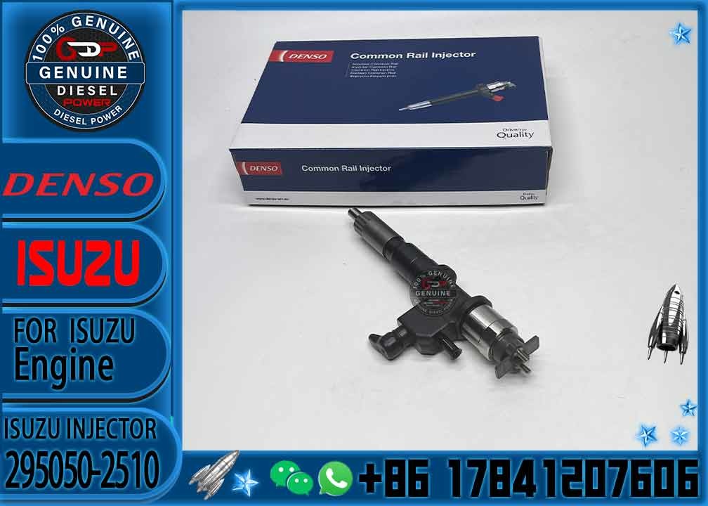 Good Quality Diesel Common Rail Fuel Injector 295050-2510 2950502510 For ISUZU