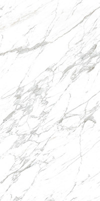 64"*128" Living Room Big Tile Size Large Format White Wall Tile Carrara Fully Polished Glazed Porcelain Glazed Tile