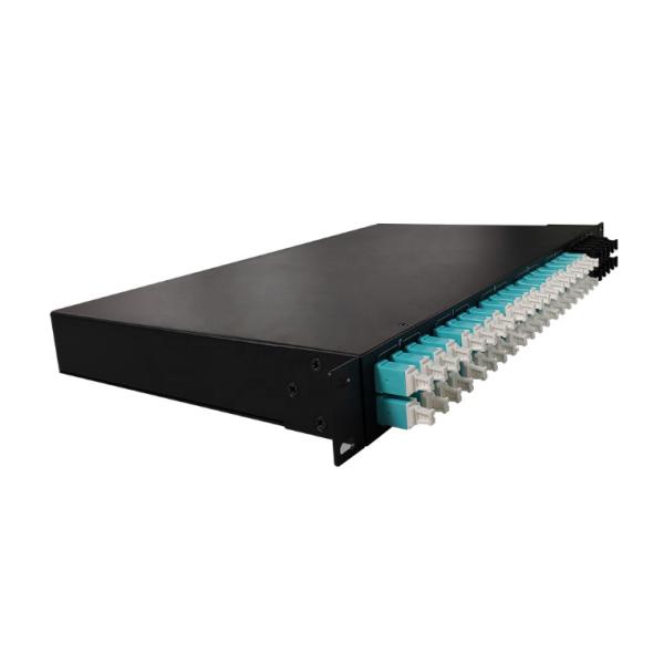1U 19 Rack Mount MTP/MPO Fiber Optic Patch Panel