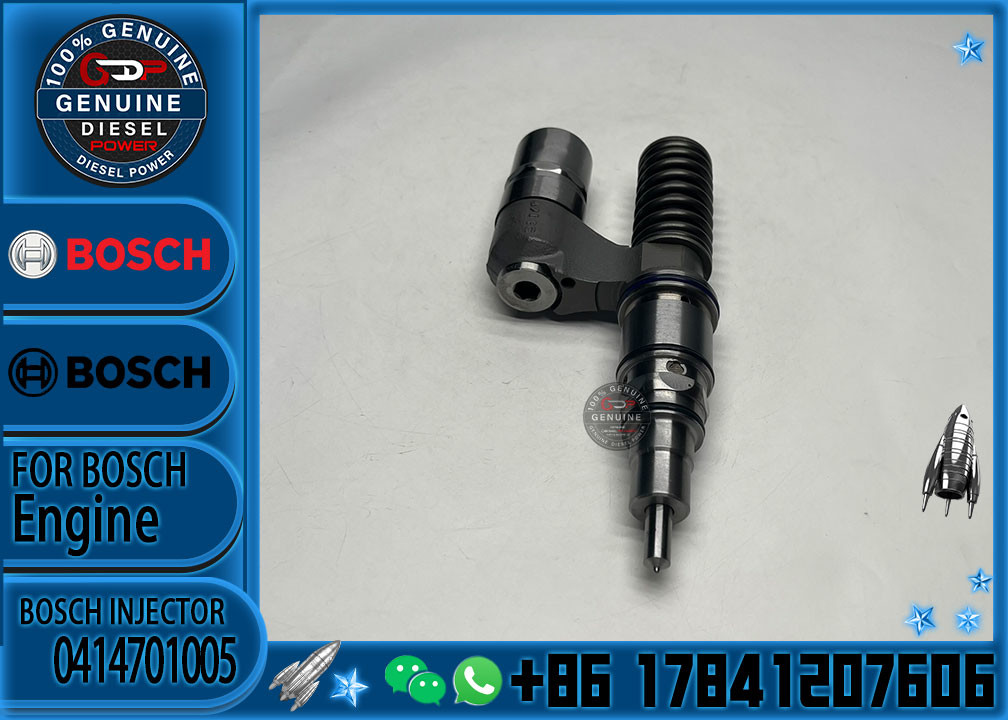 Common Rail Injector 0414701005 For SCANIA DSC12 Diesel Engine 4 Series 10.6/12 For Fuel Truck