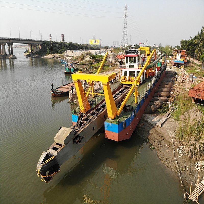 Capacity 1000m3 20inch Rexroth Hydraulic Cutter Suction Dredger