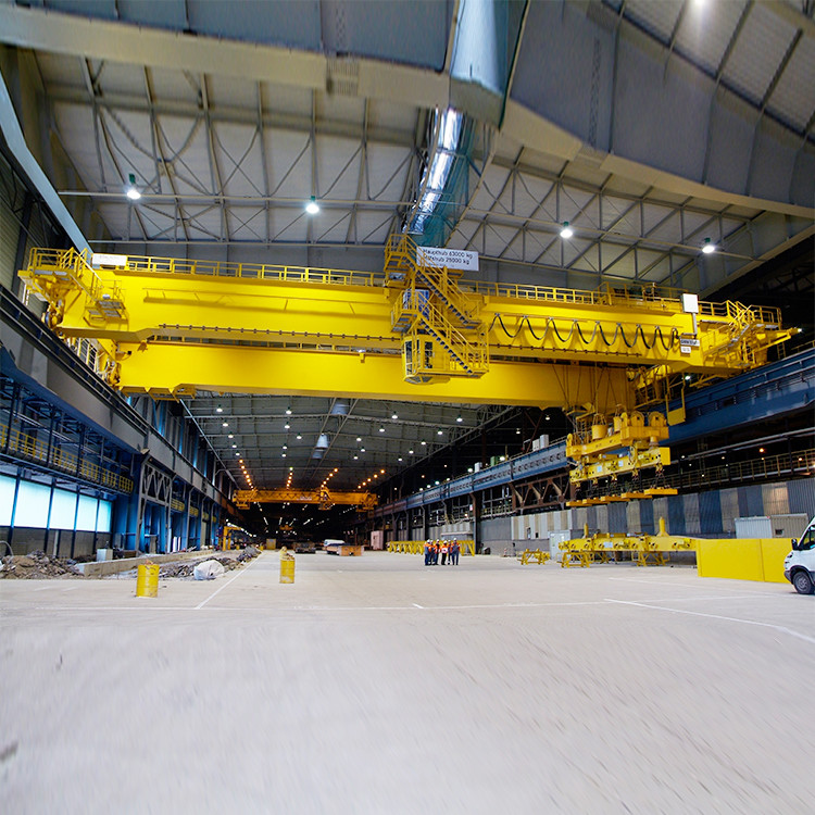 5t 10t 16t Electromagnetic Double Girder Overhead Crane Working Class A6