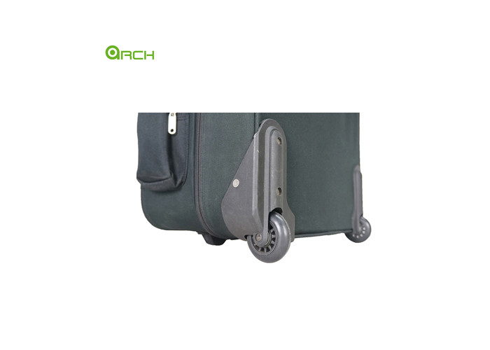 Multiple Pockets Soft Sided Luggage with Skate Wheels
