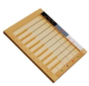 Quality Montessori Materials - Wooden Peg Board with Plastic Pegs for sale