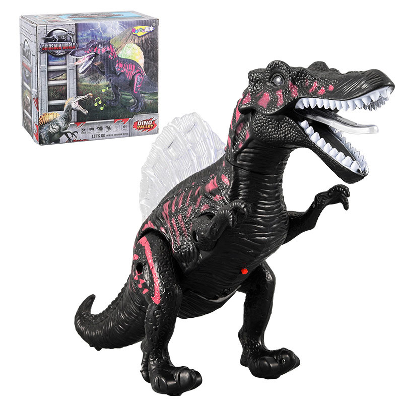 Unique Children's Toy Spine Backed Dragon with Lights Sound Walking and Biting Mouth