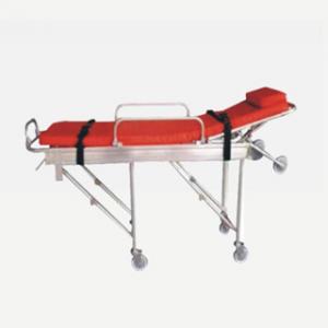 Quality Red Medical Emergency Aluminum Alloy Rescue Automatic Folding Stretcher WLA1 for sale