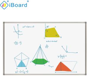 Quality 90 Inch Infrared Interactive Whiteboard USB Interface Ceramic Surface for sale