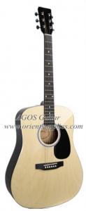 Quality 34inch Custom Acoustic guitar western guitar popular style -AF3410A for sale