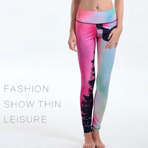 Quality 2016 latest fashion design women body building yoga pants for sale