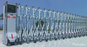 Quality Collapsible Intelligent Motor Automatic Entrance Gates of LED Display for sale