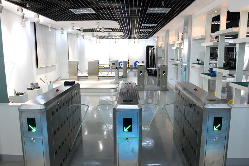 Widen Lane SS Automatic Turnstile Security Systems Electro - Mechanical Design
