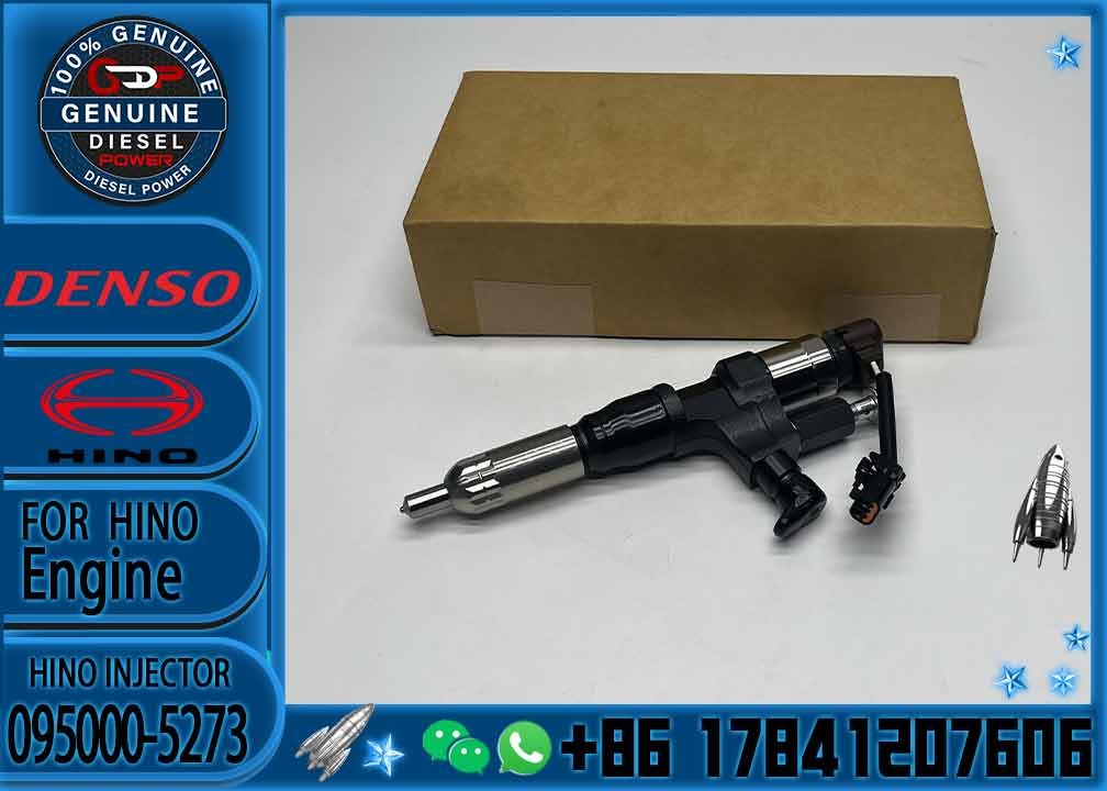 High-Quality Diesel Engine Fuel Common Rail Injector 095000-5273 095000-5272 095000-5271 095000-5270 for J08E