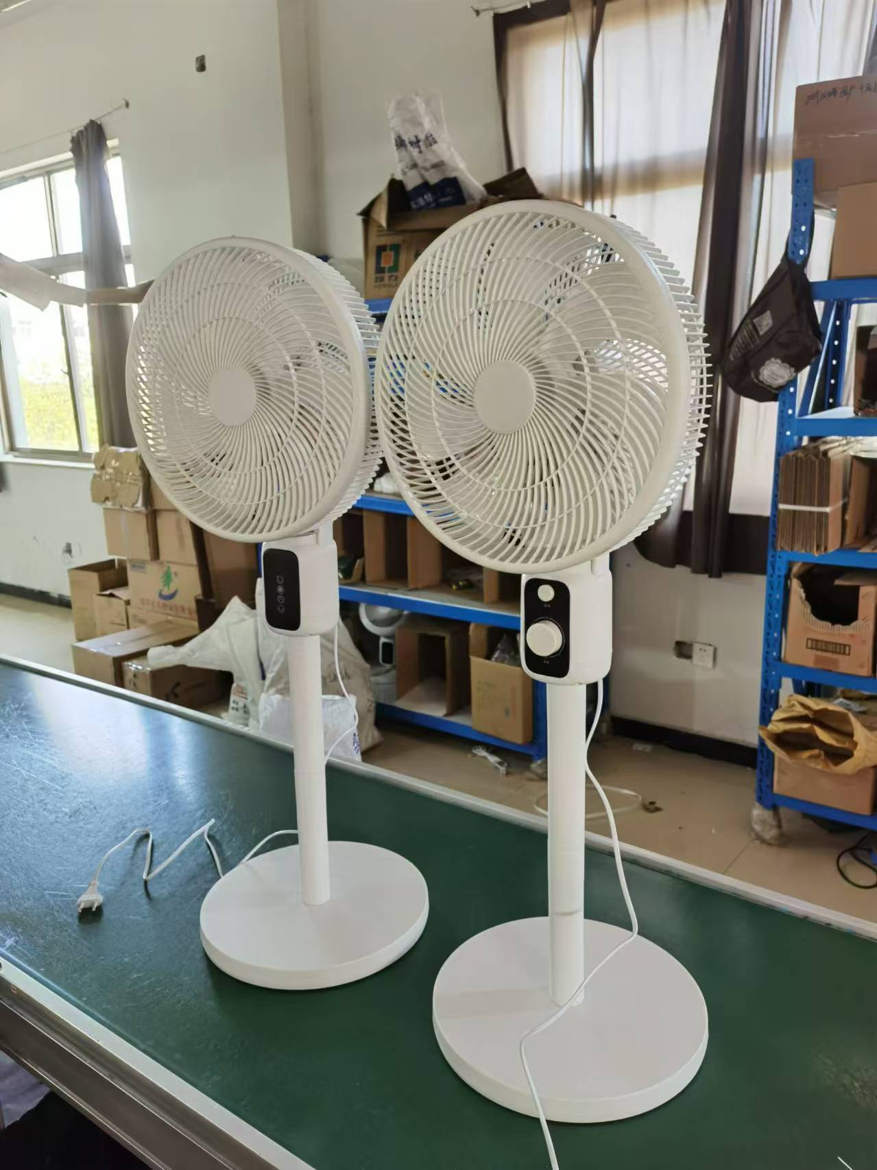 12 inch Portable Remote Control Oscillating Pedestal Air Circulating Standing Floor Fan Household
