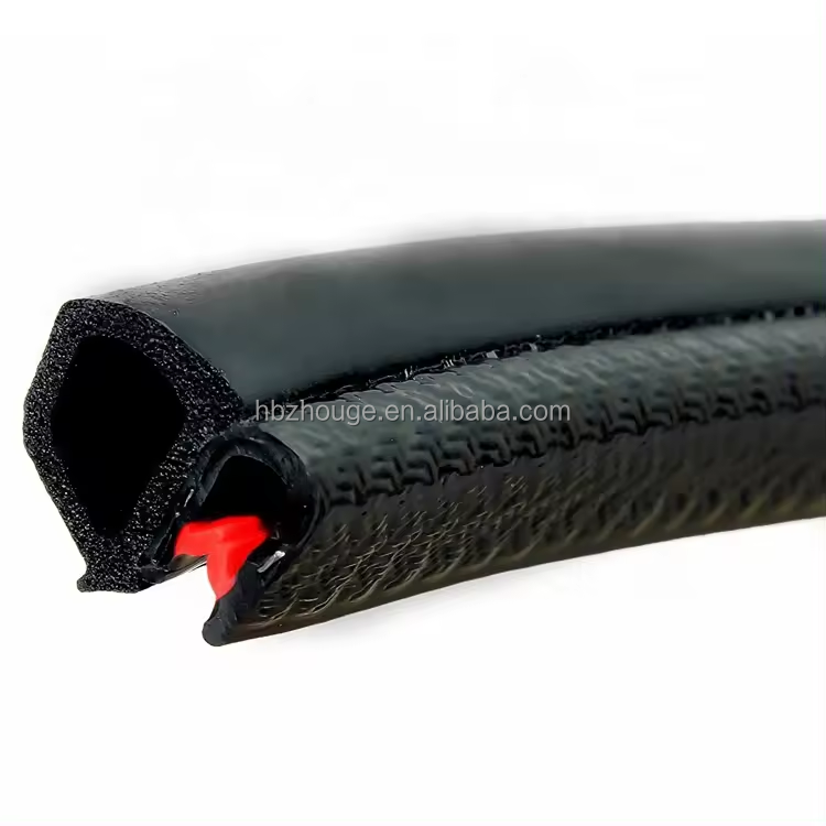 Customized Auto Rubber Trim Seal EPDM Rubber Weatherstrip with 60 Shore A Hardness