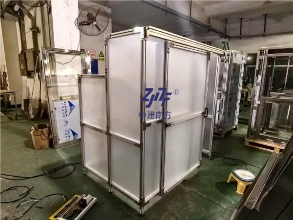 Pharmaceutical Manufacturing Clean Room Booth Energy and Sterile Conditions with
