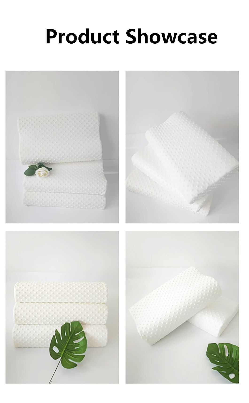Memory Foam Pillow, Cervical Pillow for Neck Pain Relief, Orthopedic Sleeping Pillows Side, Back and Stomach Sleepers