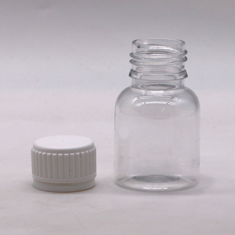 Tamper Evident Cap 50ML PET Cough Syrup Bottle for Oil Lubricating Oral Liquid Storage