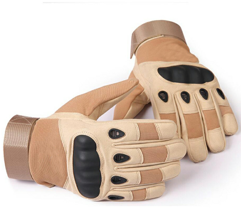 Full Finger Tactical Winter Gloves , Military Combat Gloves Washable Easy Cleaning