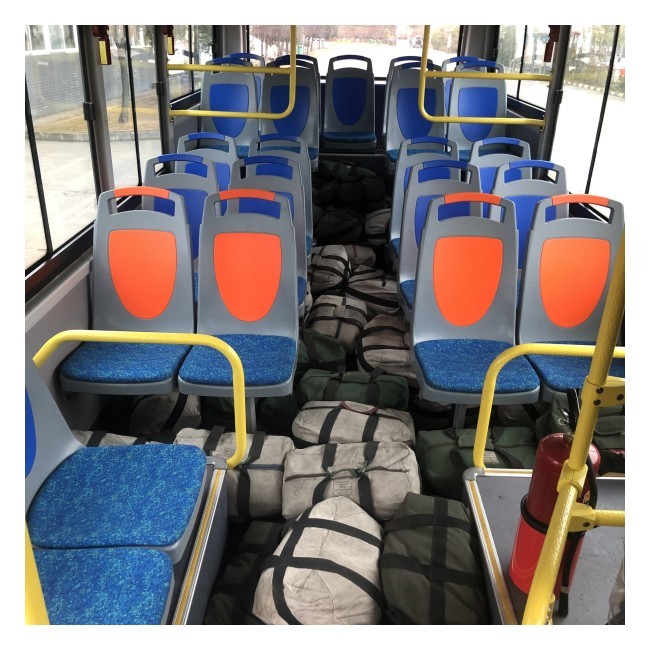 Pure Electric Bus City Bus Air Conditioned With 24 Bus Seats