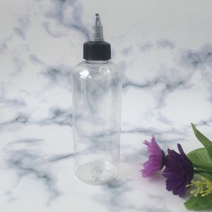 Quality Customizable Transparent Plastic Dropper Dispenser Bottles With Printing for sale
