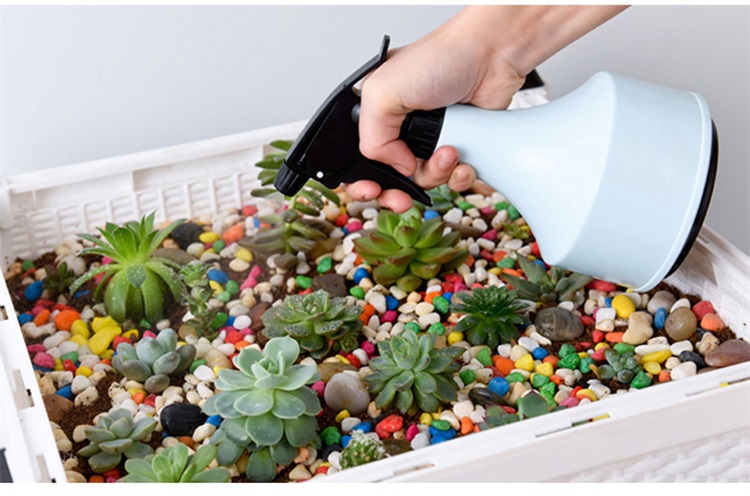 600ml Blue Pink Hand Garden Pump High Pressure Sprayer Pp Plastic Bottle