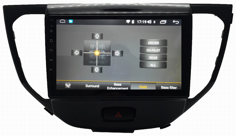 Ouchuangbo car audio radio gps for FAW R7 support BT MP3 mirror link android 8.1 OS 4+64