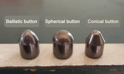 Drilling Hard Rock Hole 127mm Flat Face M40 Dth Button Bit