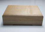 Pine Starage Wooden Tea Bag Box Custom Made With Up And Bottom Lid