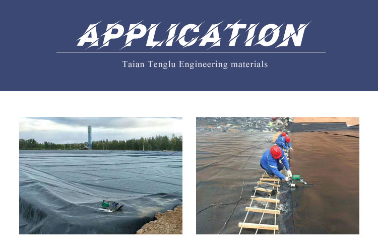 High power temperature control 900 geomembrane welder for welding pond liner landfill