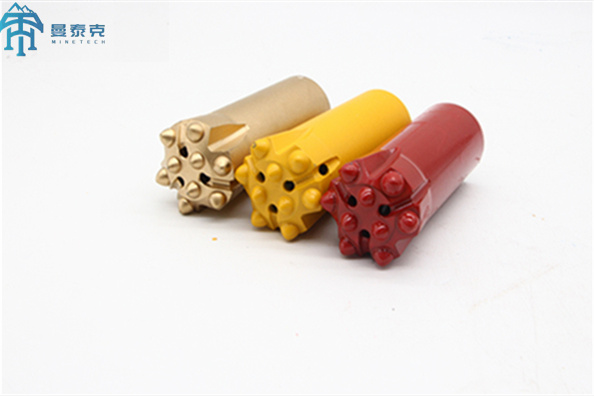 76mm T45 Threaded Button Bit for High Wear Resistance and Hardness in Drifting and Tunneling
