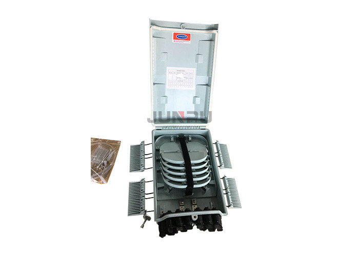 8 Core FTTH Fiber Optic Terminal Box , Optical Distribution Box With 2 Or 4 In