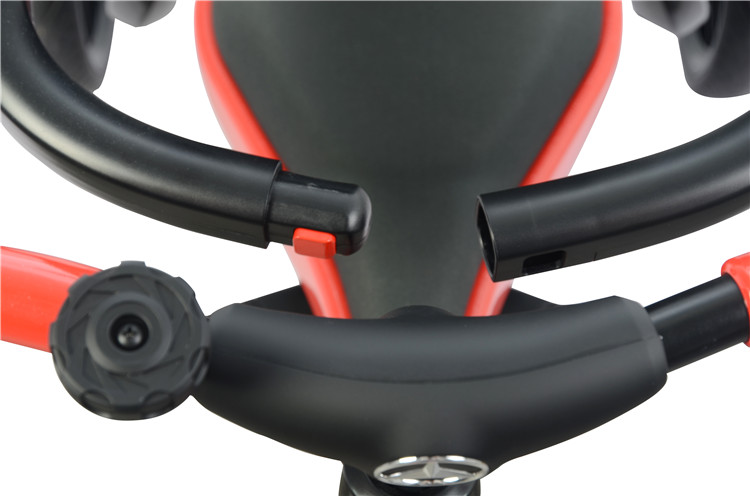 Kids Foldable Three Wheel Ride On Car Tricycle with EVA Wheel Age Range 2-4 Years
