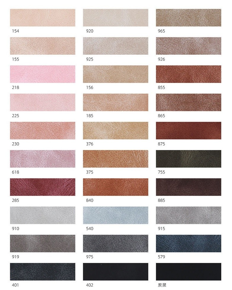 High Grade PU Shoe Leather Faux Leather Yangbuck Wear Resistant