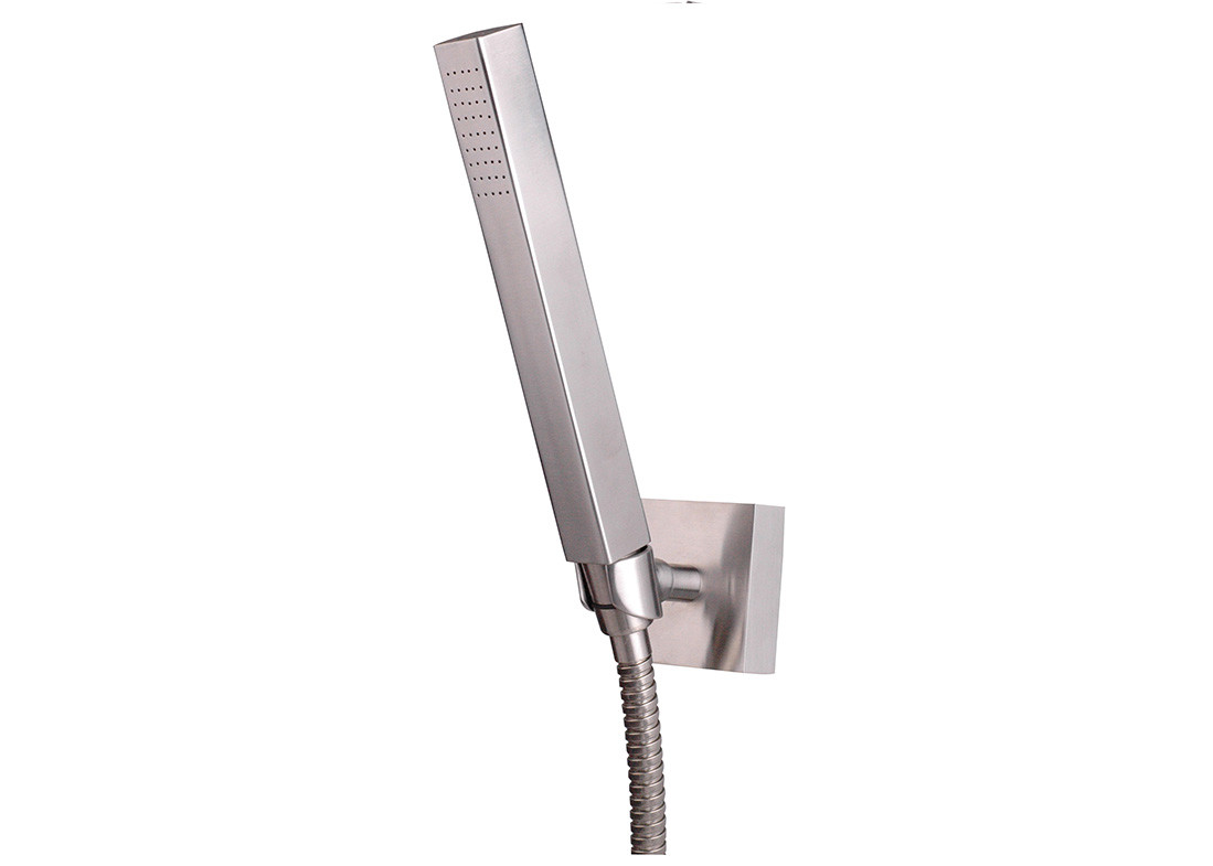 Hotel bathroom fitting wall mounted water saving rain shower head