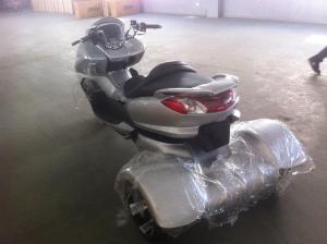 Quality 150CC 4 Stroke Three Wheels Scooter Oil Cooled For Shopping / Working for sale